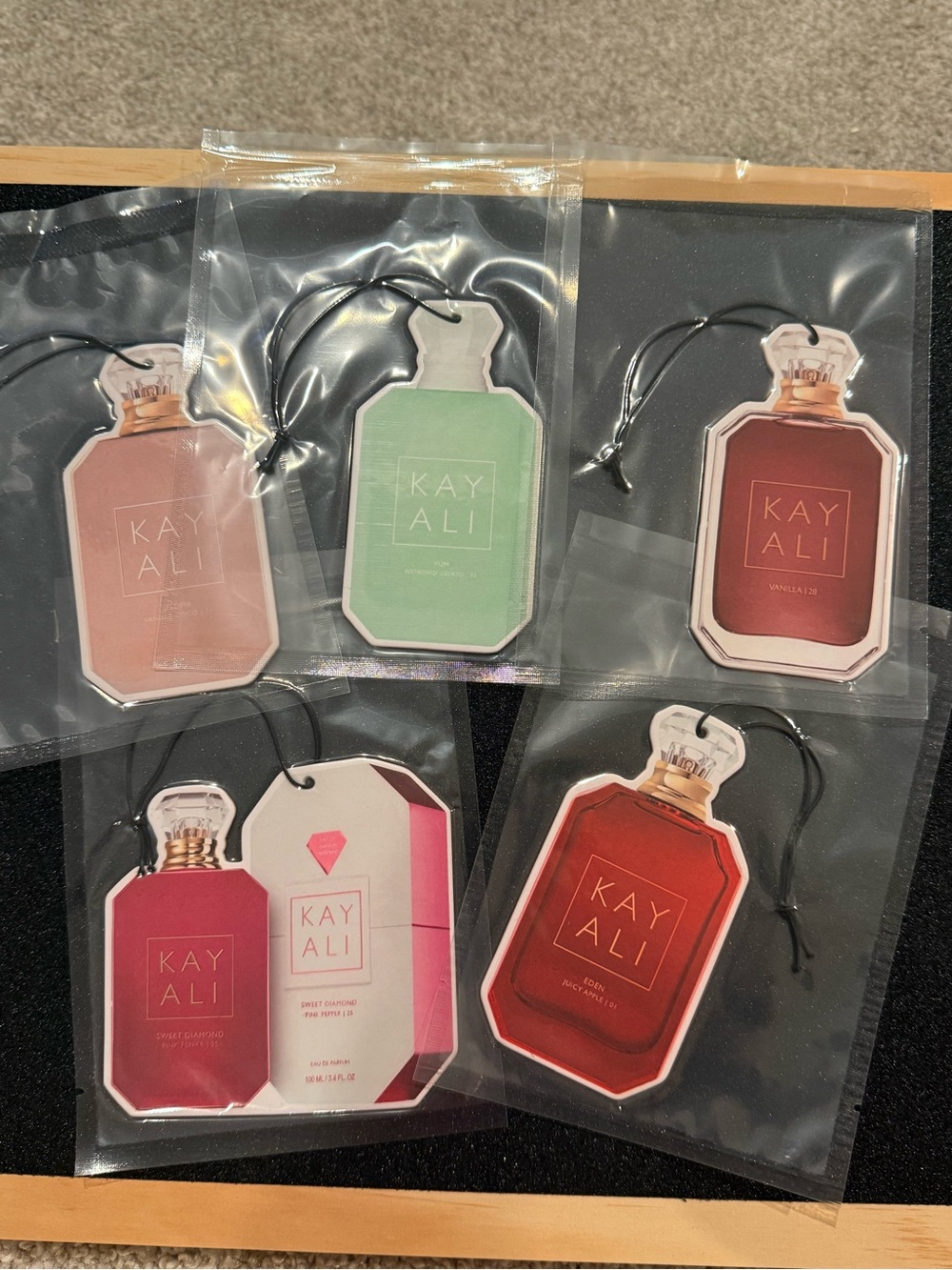 Bundle of 5 Kayali Car/Air Fresheners